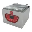 MACHINE D'EMBALLAGE SOUS VIDE À CLOCHE DE COMPTOIR VACUUM LINE - Mod E VAC 25 - BARRE SOUDANTE 250 mm