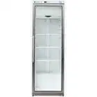 ARMOIRE RÉFRIGÉRÉE EN ACIER INOXYDABLE ET EN PS - VENTILÉ - ECOVENT - Mod G-ERV400GSS - CLASSE B - 1 PORTE EN VERRE - CAPACITÉ DE 300 LITRES - TEMPÉRATURE 0°/+8°C - DIMENSIONS cm L 60 x P 60 x 186 H - NORME CE