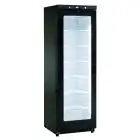Armoire réfrigérée congélateur - Mod GN 400 G BT BLACK - Statique avec agitateur - 1 porte vitrée - Capacité 400 L - Température -15°/-22°C - Dimensions L 60 x P 62,5 x H 186 cm