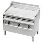 GRILLE À GAZ ET EAU - Mod GV1219 - Flamme pilote - Dimensions cm L 119,5 x P 90 x H 85/107