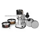 HAMBURGUERIE MANUELLE - Mod HAMB HR MULTIDISCO - STRUCTURE EN ALUMINIUM ANODISÉ - DIMENSIONS DES MOULES INTERCHANGEABLES Ø 100, 130 ET 150 mm