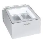 Vitrine de comptoir pour crème glacée artisanale - Modèle ICE POINT 20 - Réfrigération statique - Température de -10°C à -22°C