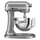 BATTEUR MÉLANGEUR PLANÉTAIRE KITCHENAID - Mod K55S Heavy Duty Argent Métallique - Structure en métal - 1 bol lt 5,2 - Puissance 375 W - Alimentation monophasée 220-240V - Dimensions cm L 28,7 x P 37,1 x H 41,9