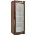 CAVE À VINS RÉFRIGÉRÉE EN BOIS - Mod. KL2791F - STATIQUE - Température +18°/+22°C - Capacité Lt. 310 - Monophase 230V/1/50Hz - Puissance W 150 - Dim. 64 x61 xh186 cm - Poids 130 Kg
