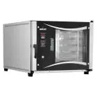 FOUR ÉLECTRIQUE À CONVECTION ET VAPEUR AVEC COMMANDES TOUCH SCREEN - Cod. MISTRAL 5TTR M14 - CONVIENT POUR BOULANGERIE ET PÂTISSERIE - VENTILÉ- Capacité four PLAQUES n. 5 40x60 ou 46x66 cm - Puissance kW 9 -Voltage400 V 50/60 Hz TRIPHASE - Dim.80 x 115 x 