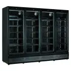 Présentoir réfrigéré pour boissons d'une capacité de 2060 litres et température de 0 à +10 °C Klimaitalia OT250VP4B