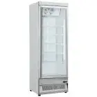PRÉSENTOIR RÉFRIGÉRÉ POUR BOISSONS - VENTILÉ - Mod OT75VP1 - CAPACITÉ 600 L - 1 PORTE EN VERRE - TEMPÉRATURE 0°/+10°C - DIMENSION cm L 75 x P 71 x H 199,7 - NORME CE