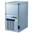 MACHINE À GLAÇONS CREUX - Mod. SEI30 - CAPACITÉ BAC 6 Kg - PRODUCTION AVEC MOTEUR À AIR JUSQU’À 32 kg /24 h - PRODUCTION AVEC MOTEUR À EAU JUSQU’À 31 kg /24 h - Dim. L 33,6 x P 45,7 x H 59,7/61,7 cm