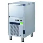 MACHINE À GLAÇONS CREUX - Mod. SEI40 - CAPACITÉ BAC 12 Kg - PRODUCTION AVEC MOTEUR À AIR JUSQU’À 41/24 h kg - PRODUCTION AVEC MOTEUR À EAU JUSQU’À 39 kg /24 h - Dim. L 37,9 x P 55,5 x H 63,7/72,9 cm