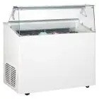 VITRINE À GLACES - MOD. VETRINA TP 6 - CAPACITÉ 246 L - TEMPÉRATURE -15°/-20°C - Dim. L 120 x P 67,3 x h 117,5 cm - Norme CE