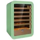 Vitrine réfrigéré pour vin avec capacité Lt 126 et température de +2 à +20 °C Klimaitalia VINARIUS 40 GREEN