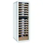 Vitrine réfrigéré pour vin avec capacité Lt 268 et température de +2 à +12 °C et de +12 à +20 °C Klimaitalia VINARIUS 62 WHITE