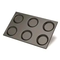 PLAQUE EN ALUMINIUM POUR OMELETTE GASTRONORM 1/1 - 530x325 mm