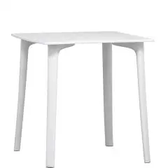 Table - couleur Blanc - ​Structure e plateau en polypropyl&egrave;ne - Mod&egrave;le 072-DH02-01