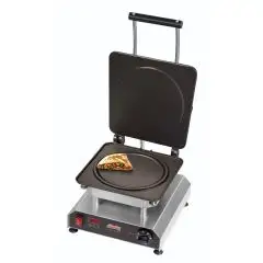 PLAQUE SIMPLE - MOD. 2351828EU - EN ALUMINIUM ANTIADHÉSIF FIXE - FORME : 1 GAUFRE ø 22x1 cm TYPE PANCAKE - Alimentation monophasée 230V/50Hz - PUISSANCE 2800 W - DIM. L 32 x P 34 x h 27,5 cm - NORME CE