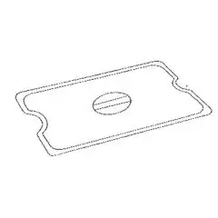 COUVERCLES INOX POUR CUVES INOX AVEC POIGNÉES POUR MOD. DELIZIEBM