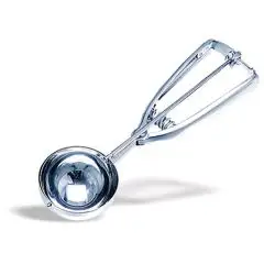 CUILLÈRE À GLACE EN ACIER INOX