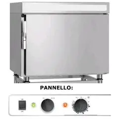 FOUR DE REMISE EN TEMPÉRATURE- MOD. GR1411M - VERSION MÉCANIQUE  - CAPACITÉ : 14 GN 1/1 ; 14 (60X40) - ALIMENTATION TRIPHASÉ V 400/3/50 Hz - PUISSANCE  W 15900 - DIM.  Cm L 82 X P 75 X h 150 - Poids  Kg 160