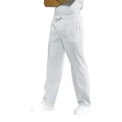 PANTALON - MOD. 044600 - 100% COTON - COULEUR: BLANC