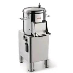 ÉPLUCHEUSE À POMME DE TERRE - MOD.QQS21F - EASY - CAPACITÉ DE CHARGE Kg. 10 - PUISSANCE W 735 - Alimentation MONOPHASÉ ou TRIPHASÉ - Norme CE