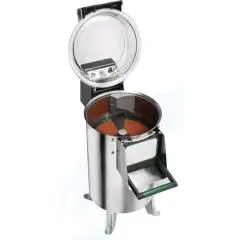 ÉPLUCHE LÉGUMES Mod. PPN10 -  Alimentation Monophasé ou triphasé - Capacité charge 10 Kg - Production horaire kg/h 120 - (Équipé de disque pour pomme de terre) - Puissance hp 1 / 750W - Norme CE