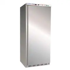 ARMOIRE RÉFRIGÉRÉE EN ACIER INOX AISI 430 ET ABS - STATIQUE - ECO - Mod. G-ER600SS - N. 1 PORTE - CAPACITÉ BRUTE 555 LT - Température +2º/+8ºC - Dim. 77,7x69,5x189,5 cm - Norme CE