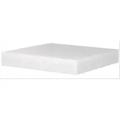 BILLOT EN POLYÉTHYLÈNE ALIMNTAIRE BLANC POUR TABOURETS EN ACIER INOXYDABLE - MOD. CPE - ÉPAISSEUR cm 8