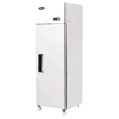 ARMOIRE RÉFRIGÉRÉE EN ACIER INOX - SNACK - Mod. YBF9206GR - FROID VENTILÉ - CAPACITÉ 410 L - 1 PORTE - TEMPÉRATURE -2°/+8°C - Dim. L 60 x P 73 x h 195,5 cm - Norme CE