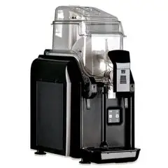 MACHINE À NEIGE FONDANTE ÉLECTRONIQUE - MOD. BIG BIZ 1 - CONVIENT ÉGALEMENT AUX SORBETS FROIDS ET AUX COCKTAILS - N. 1 RÉSERVOIR - N. 1 COMPRESSEUR - CAPACITÉ LT 6 - RÉFRIGÉRATION DU PRODUIT PAR LE BAS - PETITE TAILLE - Taille Cm. L 25 x P 47,6 x h 55,5 -