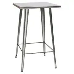 TABLEAU - MOD. GT24 - STRUCTURE MÉTALLIQUE PEINTE AVEC VERNIS TRANSPARENT - DIM. cm L 65 x P 65 x h 107 - NORME CE