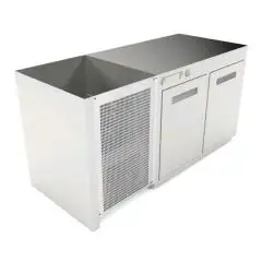 COMPARTIMENT À BAR RÉFRIGÉRÉ ENCASTRABLE - MOD. CIR770/TN150 - Température TN +4°C/+8°C - L. 150 cm - AVEC UNITÉ CONDENSATRICE INCORPORÉE