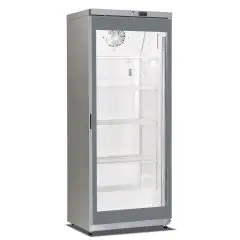 PRÉSENTOIR VERTICALE RÉFRIGÉRÉ- MOD. KRYO 70 P - CAPACITÉ LT.610 - TEMPÉRATURE +2°/+10° C - Dimensions  cm. L 77,8 x P 78,3 x h 188,3 - Norme CE