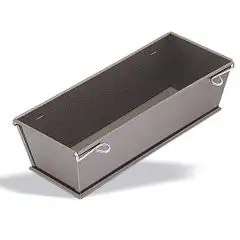 MOULE À CAKE RECTANGULAIRES ANTI ADHÉSIVES OUVRABLES