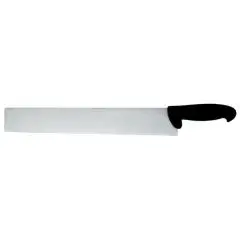 COUTEAU À FROMAGE PROVOLONE - LAME EN ACIER INOXYDABLE TEMPRÉ AISI 420 - POIGNÉE EN CAOUTCHOUC ANTIDÉRAPANTE - LAVABLE AU LAVE VAISSELLE - LAME 32 cm