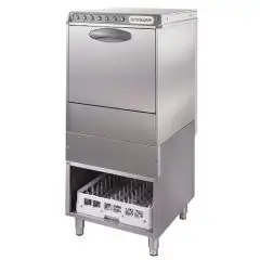 LAVE VAISSELLE PROFESSIONNEL mod. B 4SB - PASSAGE UTILE HAUTEUR MAXIMUM cm 37 - PANIER CARRE' cm 50x50 - Cycle 120" / 240" - Dimension totale cm 59,4x63,7x132