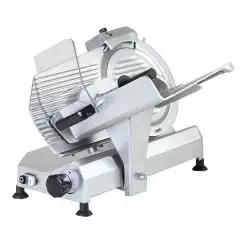 TRANCHEUSE GRAVITAIRE AVEC TRANSMISSION PAR COURROIE - Mod AF300GRL - ALIMENTATION MONOPHASÉE ou TRIPHASÉE - Lame Ø 300 - Capacité de coupe mm 250x205 - Normes CE