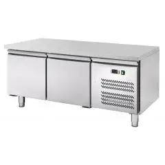 Table réfrigérée en acier inoxydable Amitek AKU2104TN
