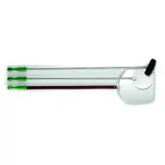 KIT 3 PIÈCES - MOD. AV4972 - Hauteur 135 cm - Palle ø 33 cm - Palette ø 22 cm - Brosse