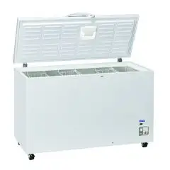 CONGÉLATEUR COFFRE - Mod CF 508 - CAPACITÉ 500 L - RÉFRIGÉRATION STATIQUE - TEMPÉRATURE -15°/-25°C - Dimensions cm L 155,5 x P 70 x H 85 - Norme CE