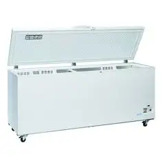 CONGÉLATEUR COFFRE - Mod CF 708 - CAPACITÉ 700 L - RÉFRIGÉRATION STATIQUE - TEMPÉRATURE -15°/-25°C - Dimensions cm L 205,5 x P 70 x H 90,5 - Norme CE