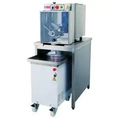 DIVISEUSE ET BOULEUSE - MOD.EQ300 - Pour doser jusqu'à 300 g de pâte à la fois en boules selon le poids souhaité de 50 g à 300 g - Alimentation triphasée 400V/3/50Hz - Puissance de 1,30 kW - Norme CE