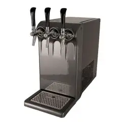 SYSTÈME OVERCOUNTER POUR EAU DOUCE, NATURELLE ET GAZEUSE - Mod CRYSTAL - EAU FILTRÉE ET PURIFIÉE - 3 VOIES - PUISSANCE FRIGORIFIQUE 40 lt/h - DIMENSIONS cm L 62 x P 38 x 50 H