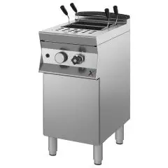 CUISEUR À PÂTES À GAZ - Mod 7DDQH1 - N 1 Cuve Lt 28 - Dimensions 40 x 70 x h 85/90 cm