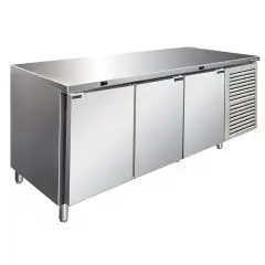 Table réfrigérée en acier inox avec température combinée positive et négative Klimaitalia CXF 3100 BTN