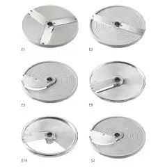 DISQUES DE TRANCHEUSE - À utiliser avec les coupe-légumes / coupe-mozzarella Mod. TV4000, TV2000RN, TV3000R, TV2500, FNT