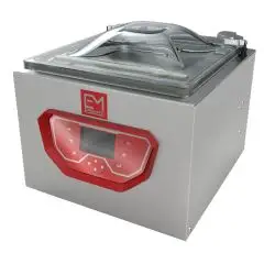 MACHINE D'EMBALLAGE SOUS VIDE À CLOCHE DE COMPTOIR TOP LINE - Mod E TOP 35 - BARRE SOUDANTE 350 mm
