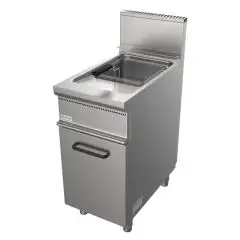 FRITEUSE À GAZ - LIGNE EASY - MOD. G7JUM1V17 - N. 1 cuve 17 Lt d'huile - Puissance kW 16,5 - Dim.  40x70xh85 cm - Norme CE