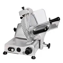 TRANCHEUSE À GRAVITÉ - Mod 25ASR - Alimentation MONOPHASÉ  230V/1/50Hz - Lame Ø 250 -  Largeur max de coupe mm 180x175 -Équipement standard: Aiguiseur