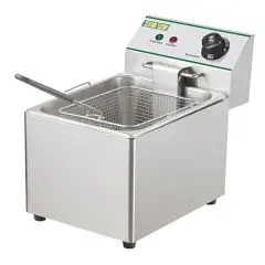 FRITEUSE ÉLECTRIQUE DE COMPTOIR - Mod FY8L - CAPACITÉ CUVE 8 LT D'HUILE - Alimentation monophasée