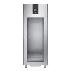 Armoire réfrigéré à arrêt de fermentation - Mod AF68V2521 - Porte en verre - Humidificateur intégré - Capacité des plaques 60x80 cm - Température -20°/+35°C - Refroidissement ventilé - Dimensions cm L 79 x P 101 x H 202,5